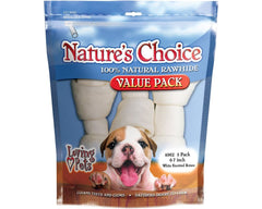 Loving Pets Nature's Choice White Knotted Bones