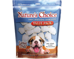 Loving Pets Nature's Choice White Knotted Bones