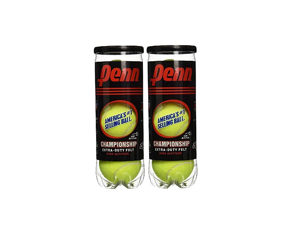 Penn Championship High Altitude Head Tennis Balls USTA & ITF Approved - Official Ball of The United States Tennis Association Leagues - Natural Rubber for consistent Play
